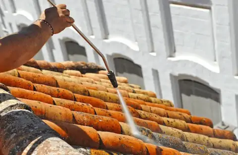 Nettoyage de toitures - Lamothe Montravel